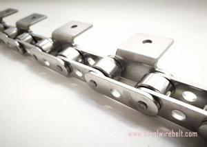 China Durable Roller Stainless Steel Conveyor Chain High Frequency Quenching factory