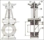 Pneumatic Knife Gate Valve DIN F4 Metal Seat For DHPE Pipe