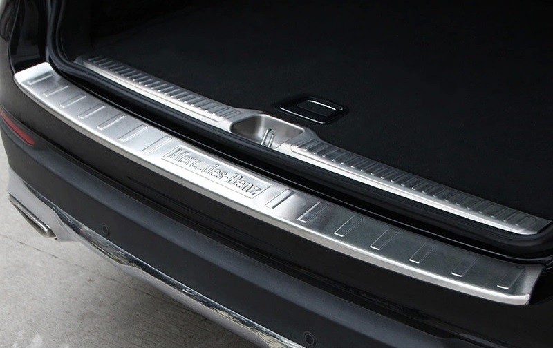 New Mercedes Benz GLC 2015 Stainless Steel Inner And Outer Back Door Sill Scuff Plate