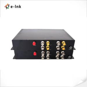 China 4 Channel HD SDI To Fiber Converter 10km - 100km Automatic Cable Equalization factory