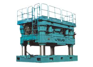 China Diameter 800mm 2200 KN Clamping Casing Oscillator In Bore Piles Construction factory