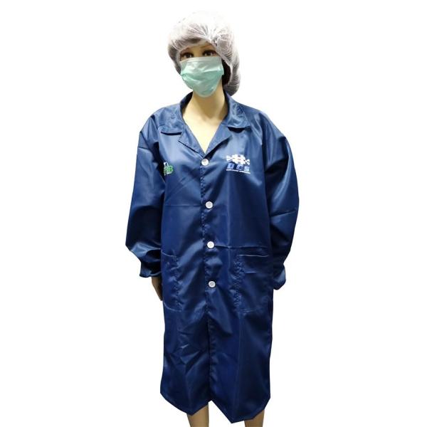 China ESD Antistatic Smock 3/4 Unisex Custom Size Logo / Badges Printing Or Embroidery factory