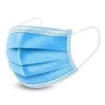 Non Woven Disposable Face Mask , Dust Proof Disposable Protective Face Mask