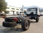 Euro 3 Emission Standard 6x6 All Wheel Drive Cargo Truck Chassis for Desert Off