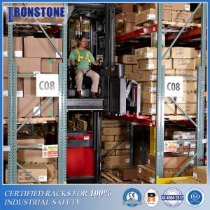 China ODM Industrial Very Narrow Aisle Pallet Racking System factory