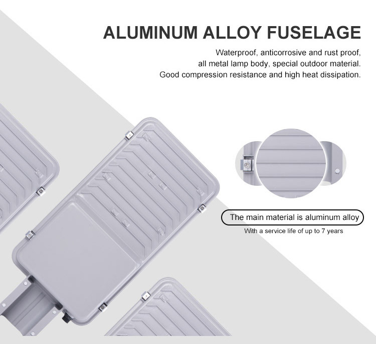 All In One Integrated Solar Panel Road Street Light 368 160lm / W 6500K