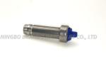 Silvery Solenoid Valve Part 2 / 2 Way With Brown Blue Transparent Connection