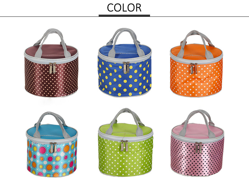 L19cm Polyester Insulated Thermo Foldable Lunch Bag