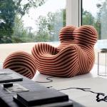 Velvet Leisure Sofa Chair Fabric Living Room Chaise Longue Customized