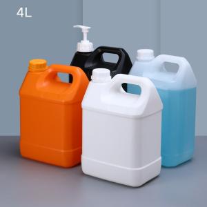 China Customized Logo 1Gallon Square Plastic Jerry Can for Wine Oil and More factory