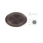 Unique Design 80MM Brass Cabinet Pull Handles Solid Brass Saucer