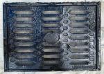 Square Type Ductile Manhole Cover Balck Painted Anti Rust EN124 D400