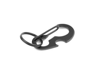 Stainless Steel Carabiner Keychain Bottle Opener,Cool innovative stainless steel