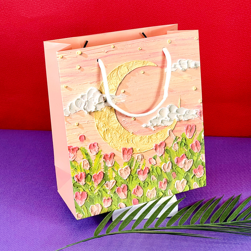 Gravure Printing Custom Order Luxury Boutique Gift Shopping Tote Art Paper Bags With Logo