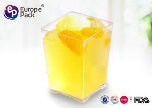 China Disposable Plastic Dessert Cup 100Ml Ps Food Packing Container factory