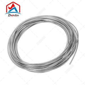Silver Customization Size Galvanized Zinc Wire 99.995%
