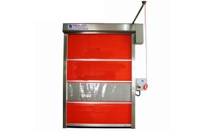China High Performance Industrial High Speed Door Wind Bar Curtain High-Wind Area factory