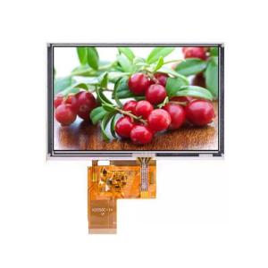 5.0 Inch TFT Lcd Touch Screen 800 * 480 RGB Interface High Brightness