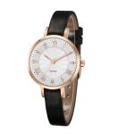 Fashion Ladies Watches / Leather Band Alloy watch girls , SGS Compliant