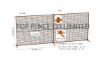 3D wire mesh fence panels
