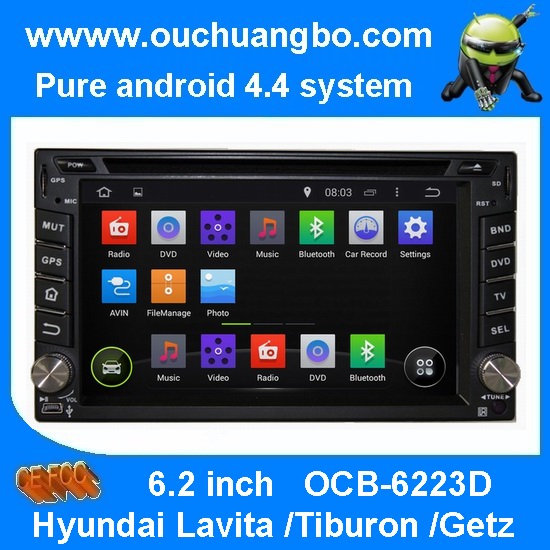 Ouchuangbo Car Radio GPS 3G Wifi Bluetooth for Hyundai Lavita /Tiburon /Getz Android 4.4