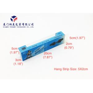 China Rectangle Shape Custom Printed Plastic Box With Clear Window Pack Sport Product on sale