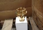 Brass Concertrating Shooting Fountain Jet Nozzle 55m3/h DN40