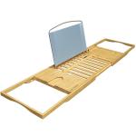 Multifunction Bathroom Bamboo Towel Rack Custom Shaped No Petrochemicals