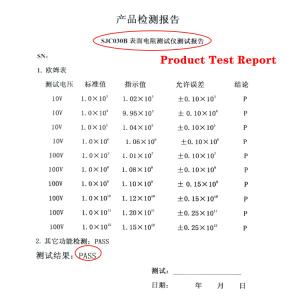 Point To Point ESD Surface Resistance Tester Kits Antistatic