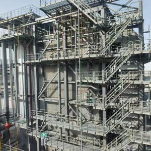 Intelligent Control Membrane Wall Boiler Water Cooled Double Cylinder Reduced