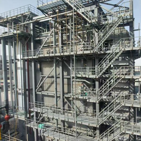 Intelligent Control Membrane Wall Boiler Water Cooled Double Cylinder Reduced