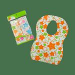 Funy Color Printing 24.5×34.5cm Paper Baby Bibs