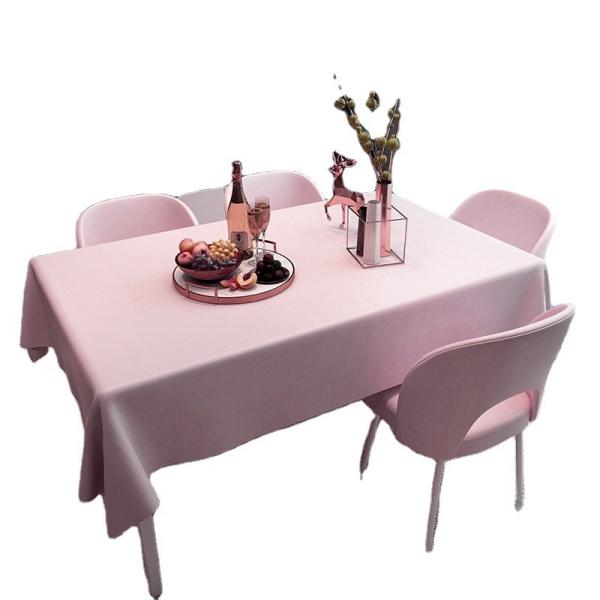 Modern Washable Table Cloth for Wedding Fabric Rectangular and Round Dining