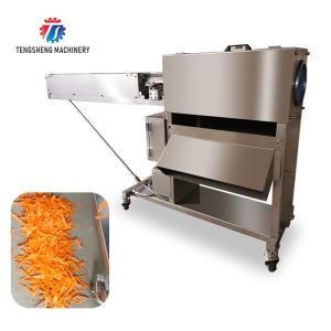 China 1800pcs/H 220V Fruit And Vegetable Peeler Machine Carrot Paring Equipment factory