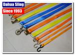 50mm Orange Ratchet Tie Down Straps With Double J Hooks Truck Ratchet Straps