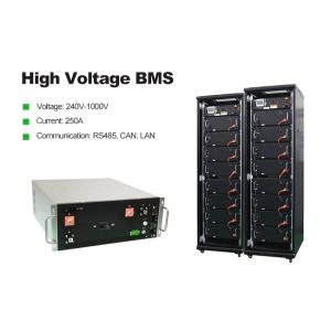 China GCE high voltage BMS(HV BMS) For LLFP/NMC/LTO Battery Pack 250A 4U Battery Management System For Energy Storage System on sale