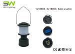 3 AA 18650 Battery Powered LED Camping Lamp
