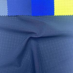 China 92%Polyester 8%Spandex 110-115GSM 4-way spandex hole fabric factory