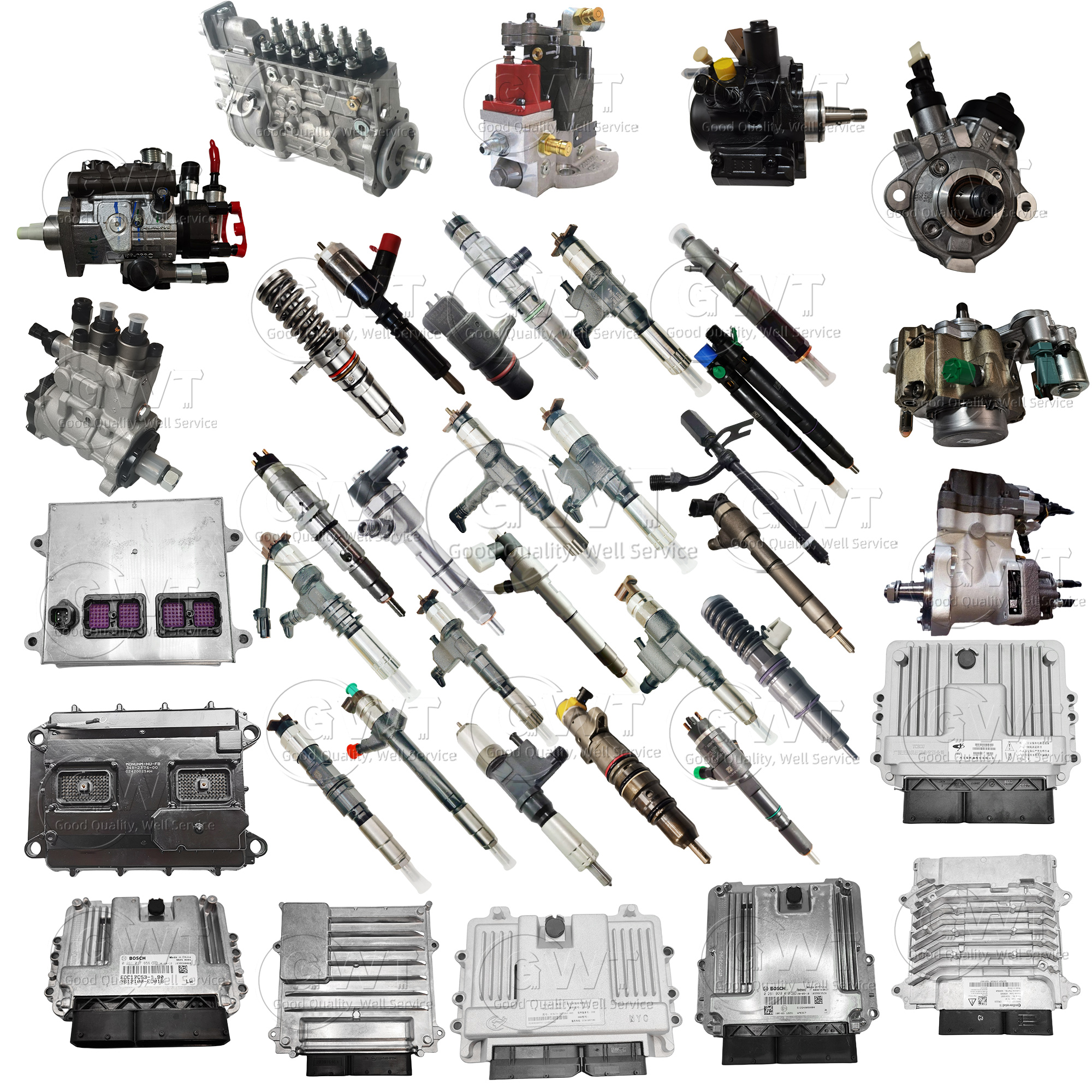 OEM Diesel Fuel Injectors 5235575 5235600 5237473 5237466