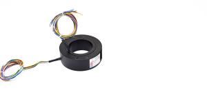 China 110mm Hole Size Through Bore Slip Ring With 6 Circuits 10Amp Current factory