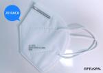 High Efficiency Filtration KN95 Disposable Face Mask / FFP2 Respirator Facial