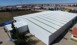 Galvanized/Painted Steel Structure Prefabricated Warehouse Building Steel Frame