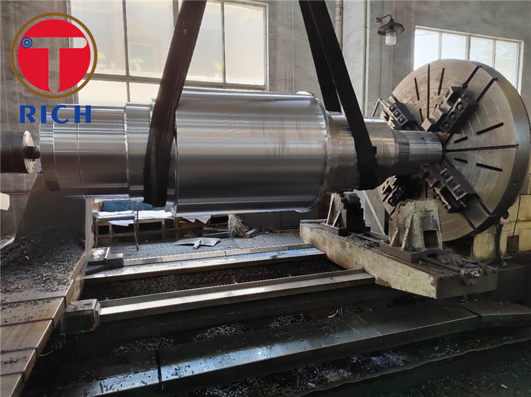 Large CNC Lathe Processing Cement Shaft Gravel Crusher Shaft Mine Shaft Roll Shaft Special-Shaped Shaft