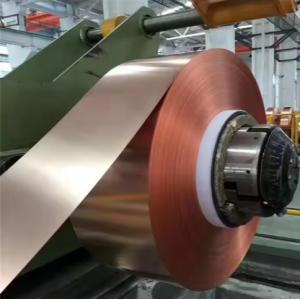C11000 Roll Copper Sheet 25mm Copper Tape Customizable Width