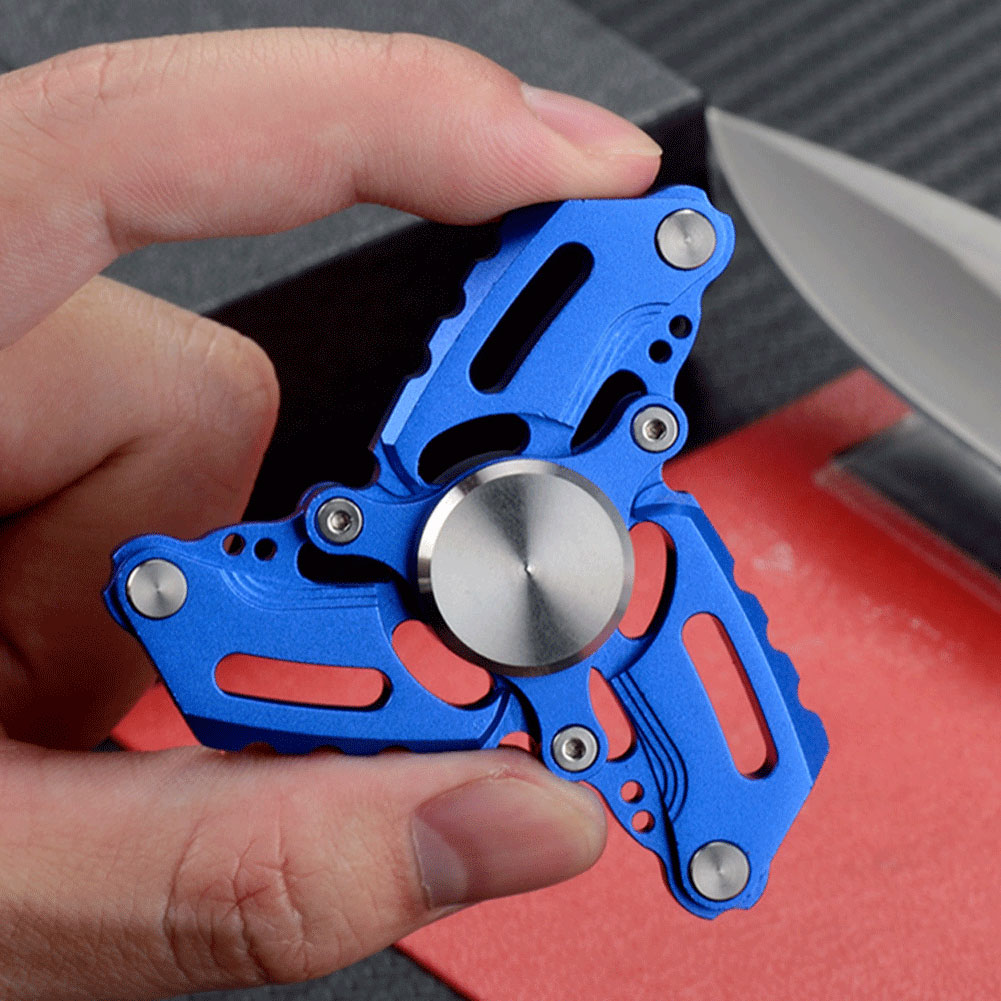 Gender-Neutral Metal Sensory Fidget Spinner for Anxiety Relief and Stress Management