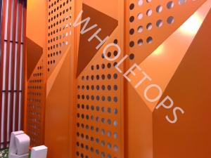 China fire resistance 5005 Alloy Metal Building Facade Panels 5.0MM 6.0MM factory