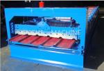 Sheet Metal Glazed Tile Roll Forming Machine With 4 Tons High Capacity