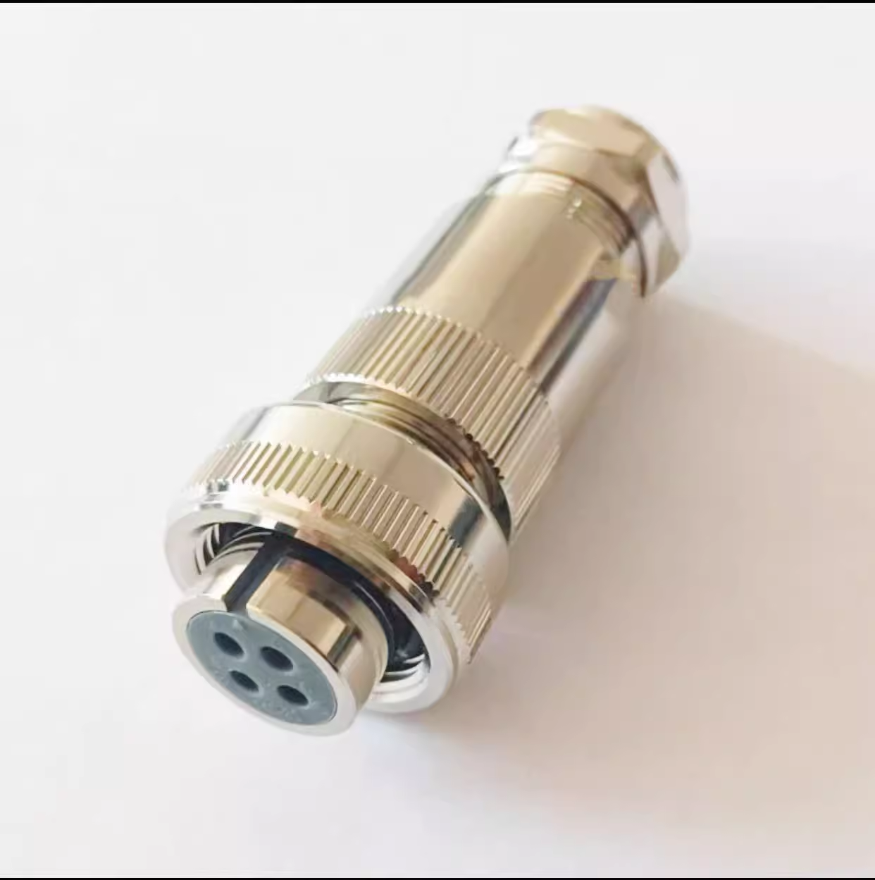 7-Pin 4-Pin Waterproof Servo Motor Connector Moog Rexroth ITT Aoto Compatible for Industrial Automation