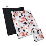 Sport Microfiber Golf Towel Sublimation Printed Accept Custom