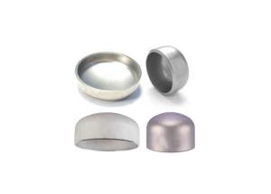 China WP22 Alloy Steel Pipe Fittings Buttweld End Cap Sch40 ASME B16.9 Round Shape factory